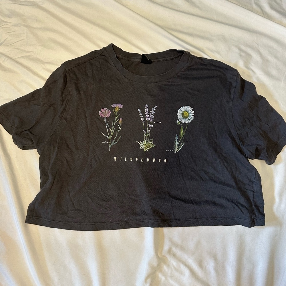 Urban Outfitters Cropped Tshirt